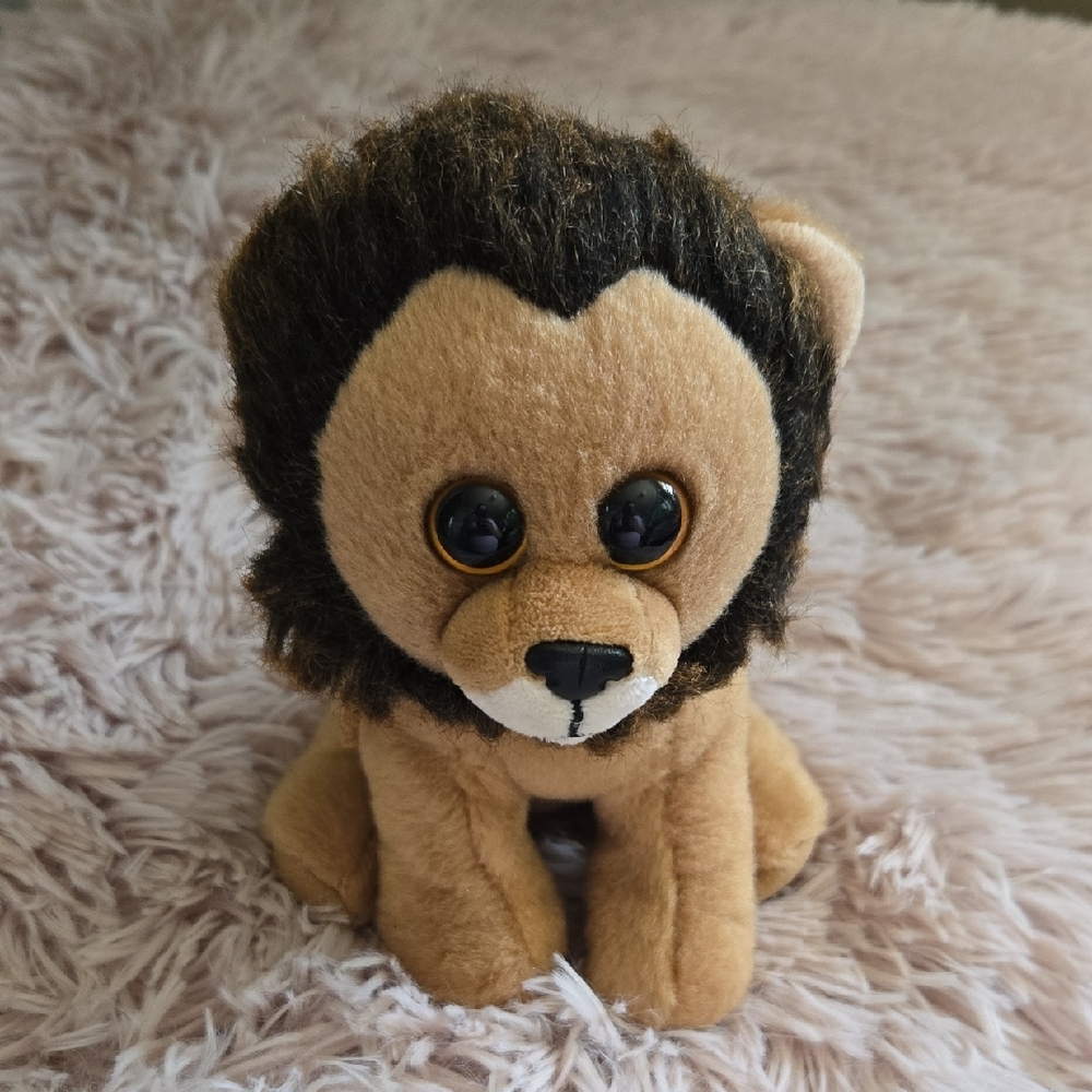 Ty Beanie Babies Cecil The Lion Small 6" Stuffed Plush Toy